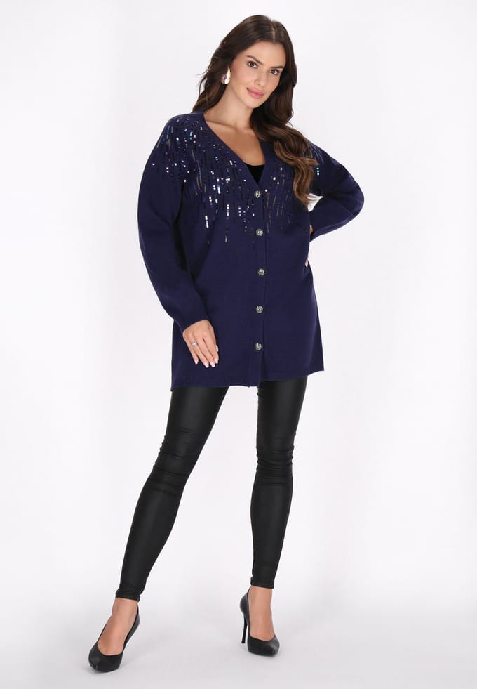 Faina Vest Dames marine