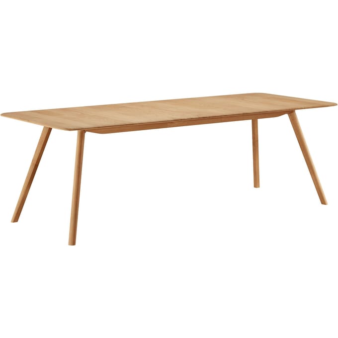 Objekte unserer Tage MEYER Verlengbare tafel - eiken gewaxt - met een inlegplank