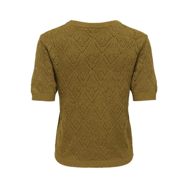 ONLY - ONLSUNNY S/S STRUCTURE PULLOVER KNT - Dames - T-shirts