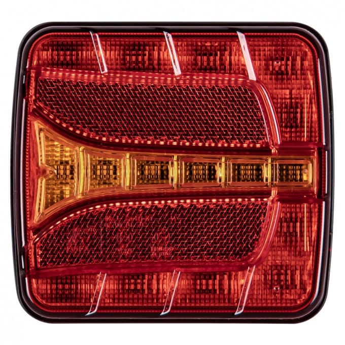 achterlicht led 20x led - links - 12/24 volt - ledlamp - achterlamp - trailerlamp