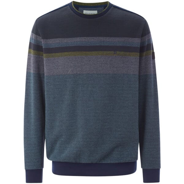 Babista herren Sweatshirt - 64/66 - donkerblauw - Plus Size