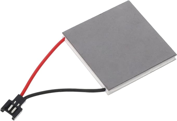 Ventilator Blad - Reparatiedelen Kachelventilator - Haard Verwarming - Stille Werking - 4 x 4 x 0.25 cm - Zilver
