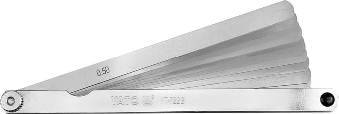 Yato YT-7223 - Voelermaat - 200 mm - 14 Bladen - Staal
