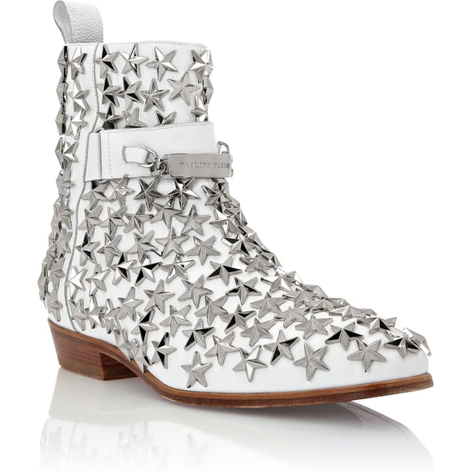 Laarzen Mid Flat Stars