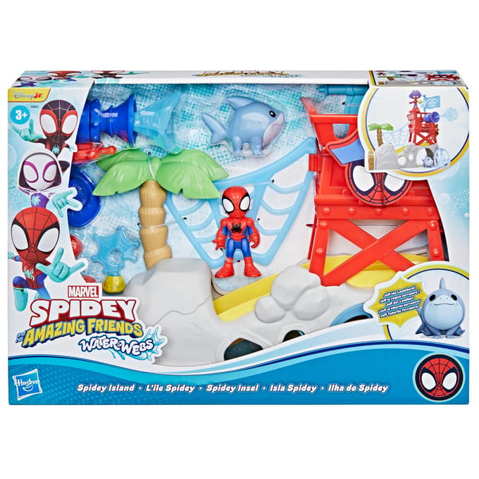 Hasbro Spidey and Friends Spidey Island Actiefiguren en superhelden