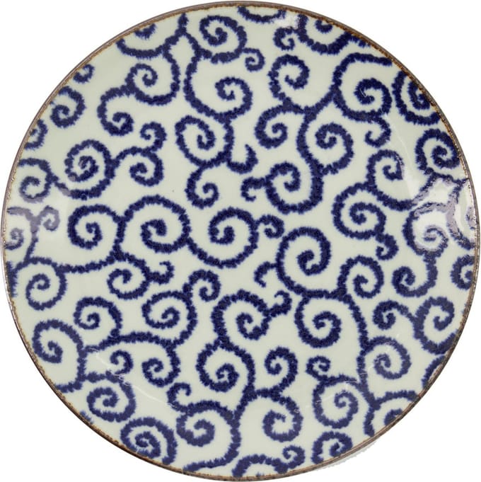 Tokyo Design Studio – Ten Karakusa – Ontbijtbord – 21.5cm