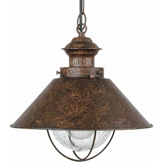 FARO BARCELONA Hanglamp Nautica met robuuste look, 34,5 cm
