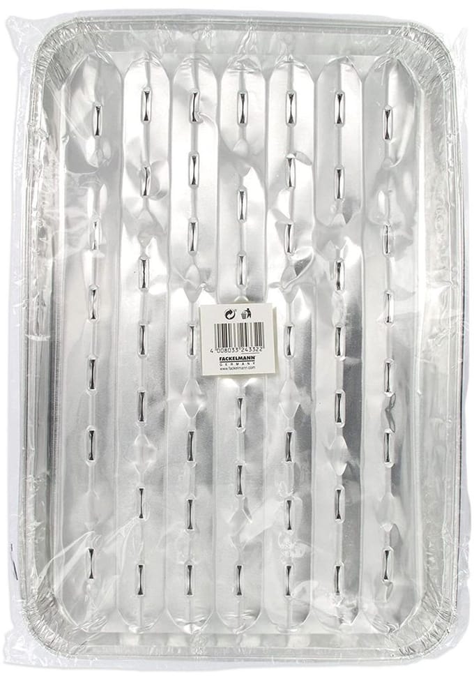 Set van 5 aluminium bakjes 34 x 23 cm Fackelmann