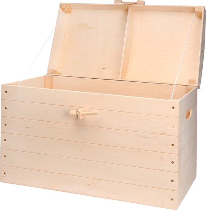 Playwood Wooden storage chest XL