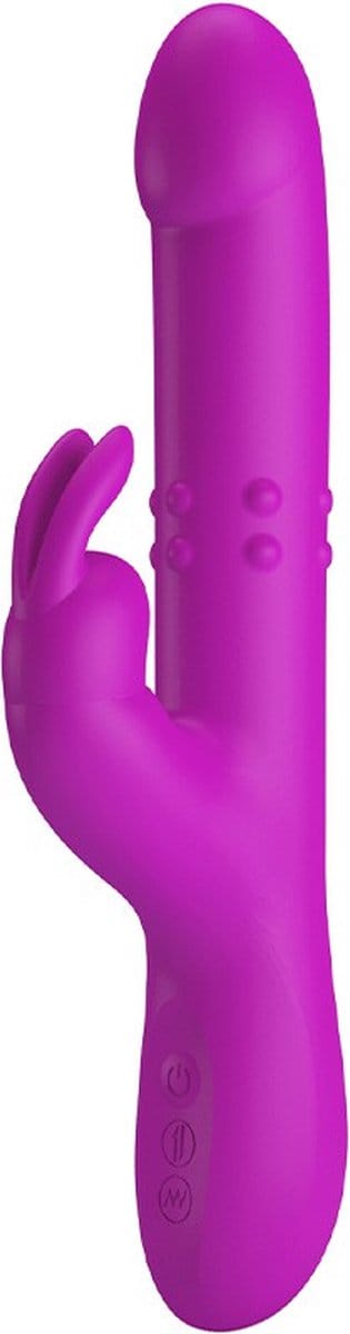 Pretty Love - Reese - Stotende Rabbit Vibrator - Roze