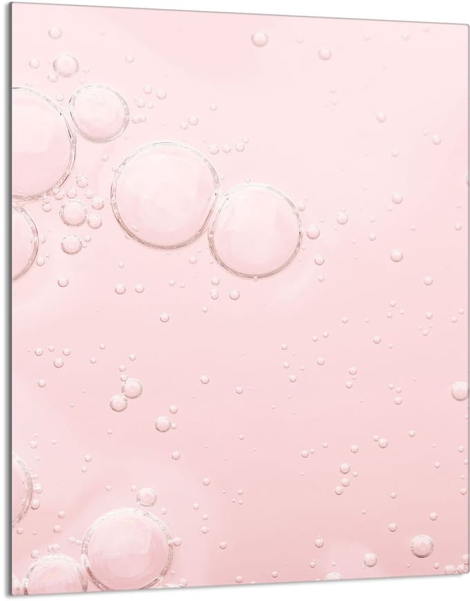 TMK ArtDeko - Snijplank - 40x52 cm - Roze - Veilig Glas - Antibacterieel