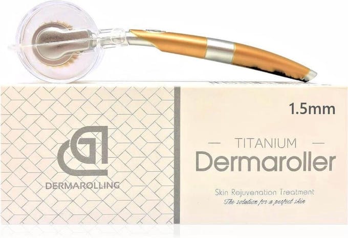 Dermarolling Dermaroller 1.5mm (Titanium Naaldjes)