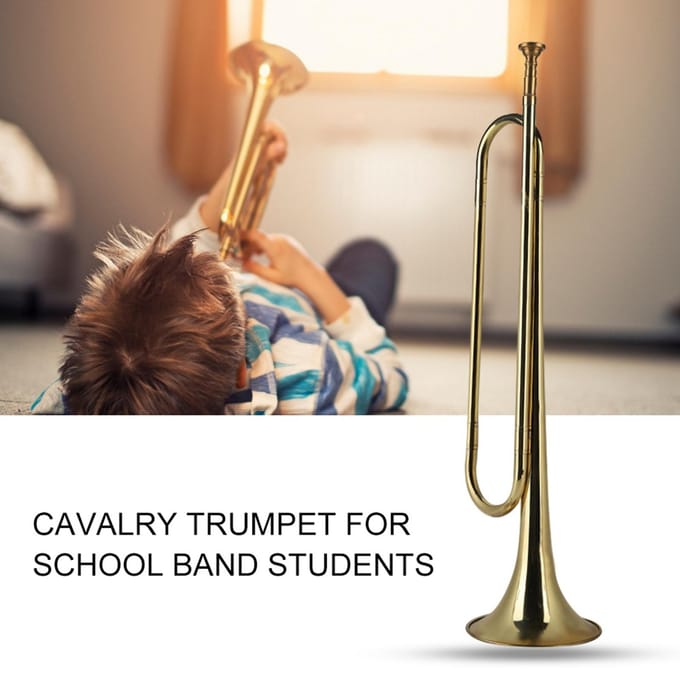 Cavalerie Trompet voor Schoolband Studenten Beginner Orkest Muziek wit