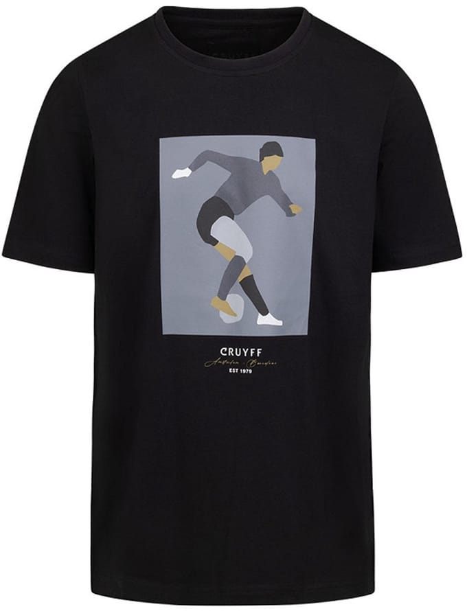 Cruyff - Turn T-Shirt - Zwart