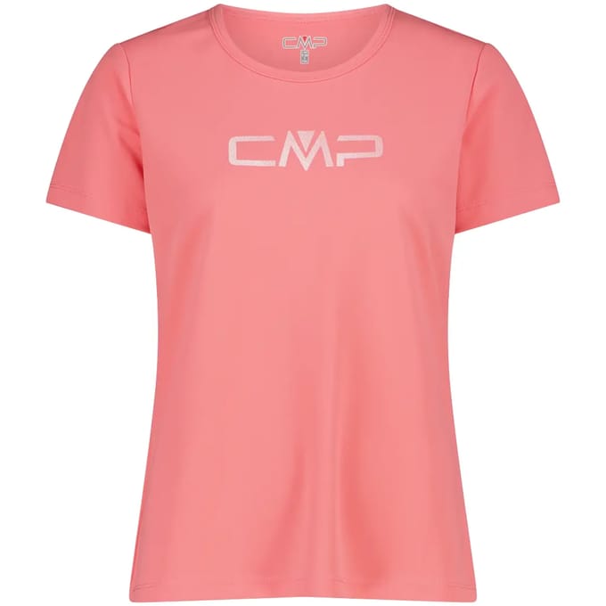 T-shirt met ronde hals met logo dames CMP