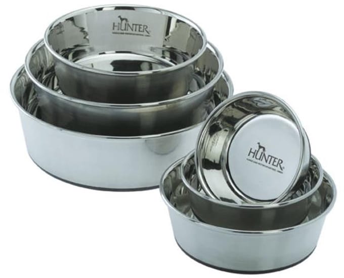 Hunter RVS Voerbak Gravur - S - 350 ml