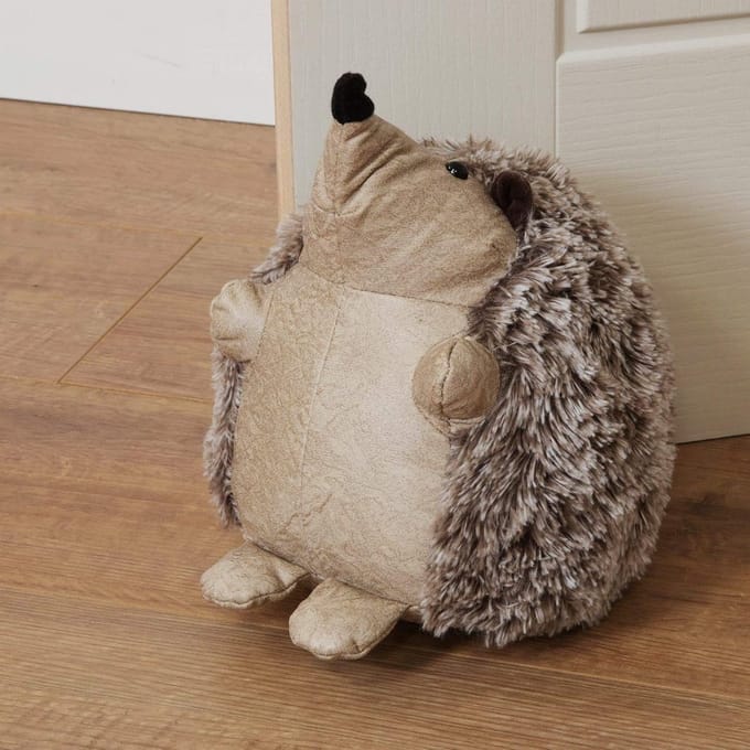 Schattige Egel Deurstopper Beige met Gewicht