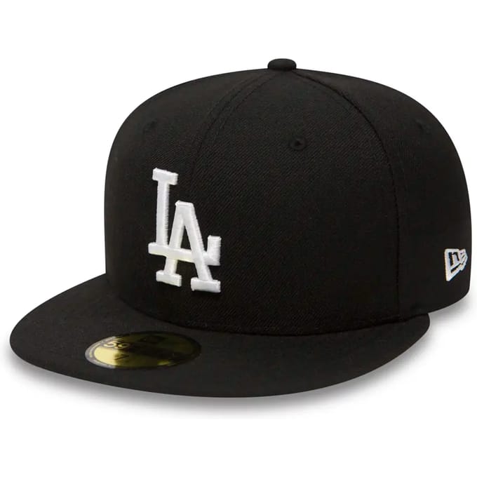 New Era pet 59fifty mlb  basic los angeles Wit-7 1/2 (60)
