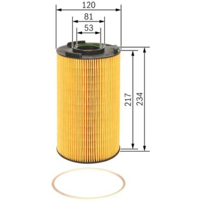 Oliefilter BOSCH F 026 407 201