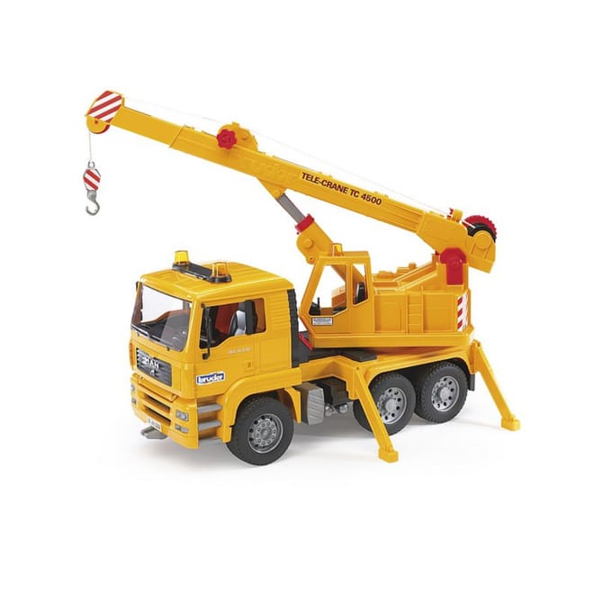 bruder MAN Kraan-vrachtwagen Kant-en-klaar model Bouwvoertuig (model)