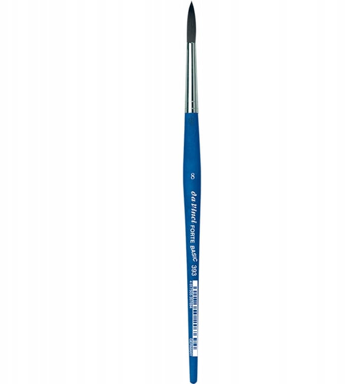 Da Vinci FORTE BASIC ronde borstel serie 393 maat 8