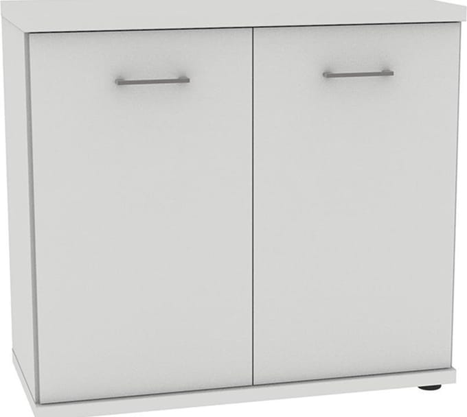 B Bright Commode Bienne met 2 deuren - 93 x 86 x 42 cm - alpine wit