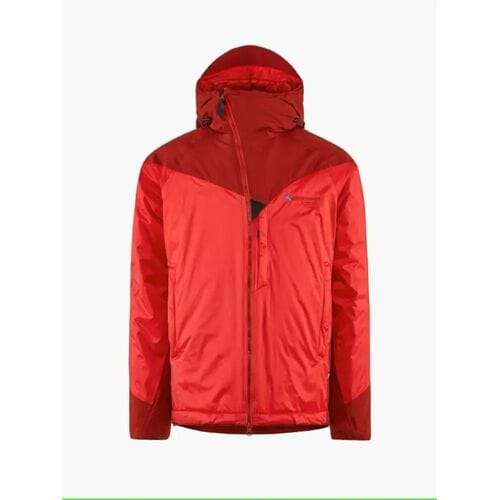 Klattermussen Bifrost Hooded Jacket Mens (Maat - L, Kleur - True Red)