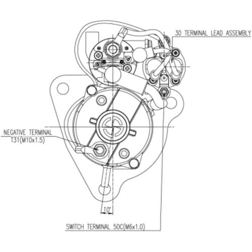 Starter PRESTOLITE ELECTRIC M90R3547SE