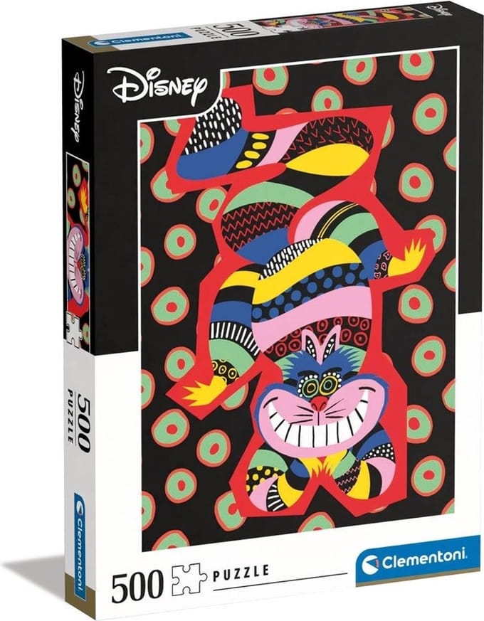 Clementoni - Puzzel - 500 Stukjes - Disney The Cheshire Cat - High Quality Collection