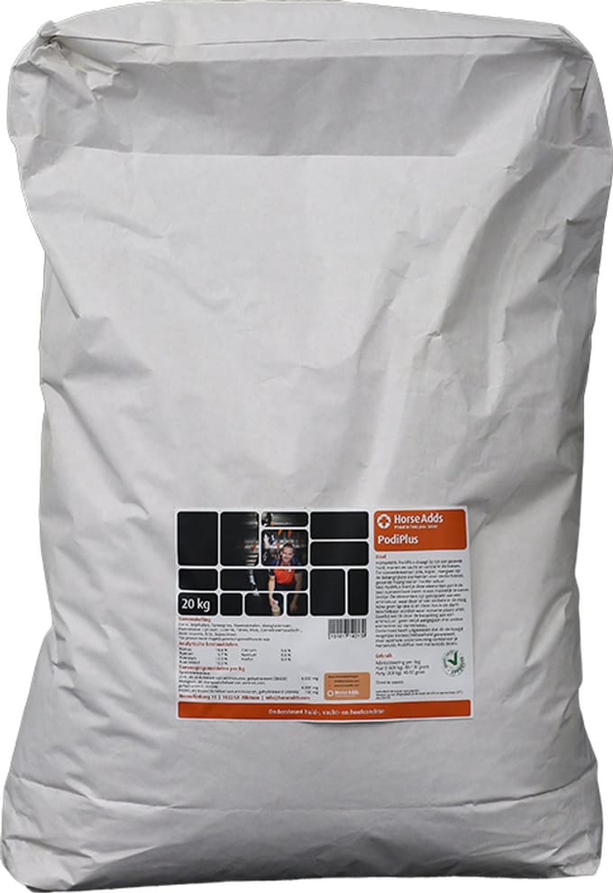 PodiPlus 20 kg - Horse Adds Paardensupplementen