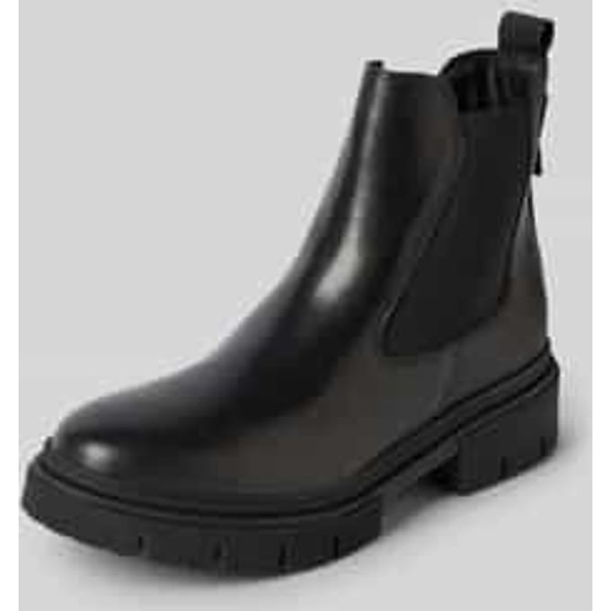 Chelsea boots met elastische inzet