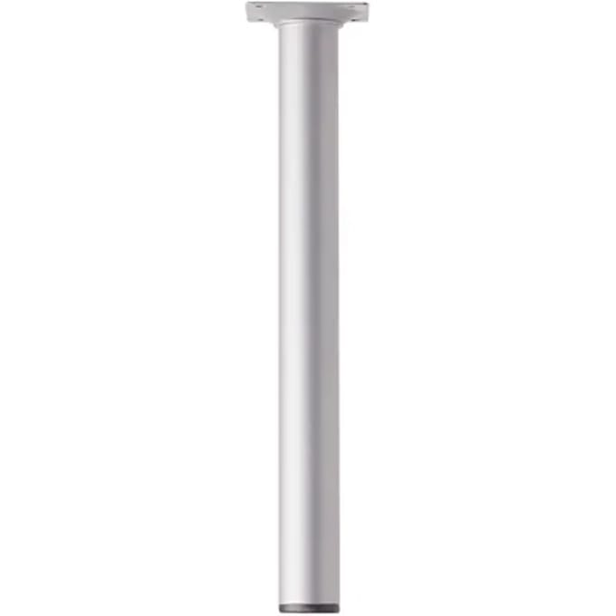 Duraline Meubelpoot Rond Staal 3x30cm Grijs