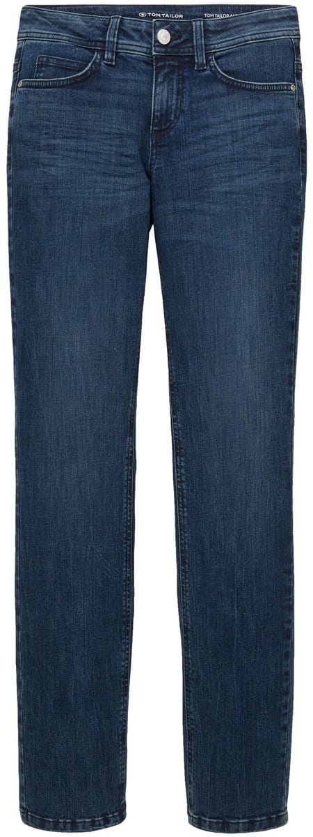 Tom Tailor - TTALEXA STRAIGHT-jeans - Maat 31/32 - dark stone wash denim
