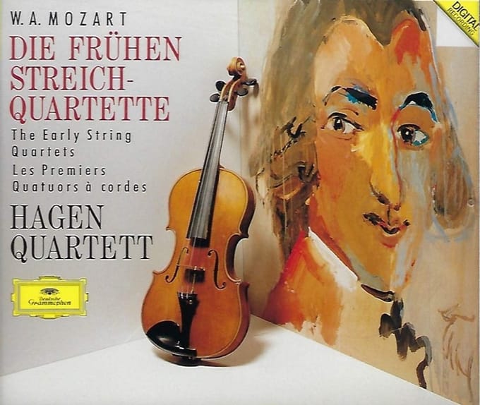 Hagen Quartet : Early String Quartets CD