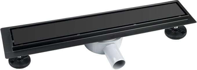 Lineaire Doucheput 60cm RVS – Draaibare 2-in-1 Tegel Inleg – Met Geurstopper en Haarzeef