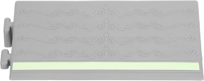 Drempelhelling Mat - Oprijplaat - Robotstofzuiger Hulp - Antislip Oppervlak - 30 x 13 cm - Grijs