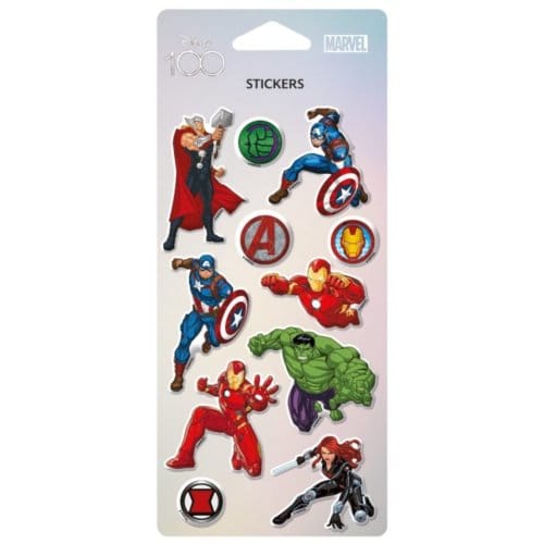 Disney 100 black collection avengers - stickers pop up