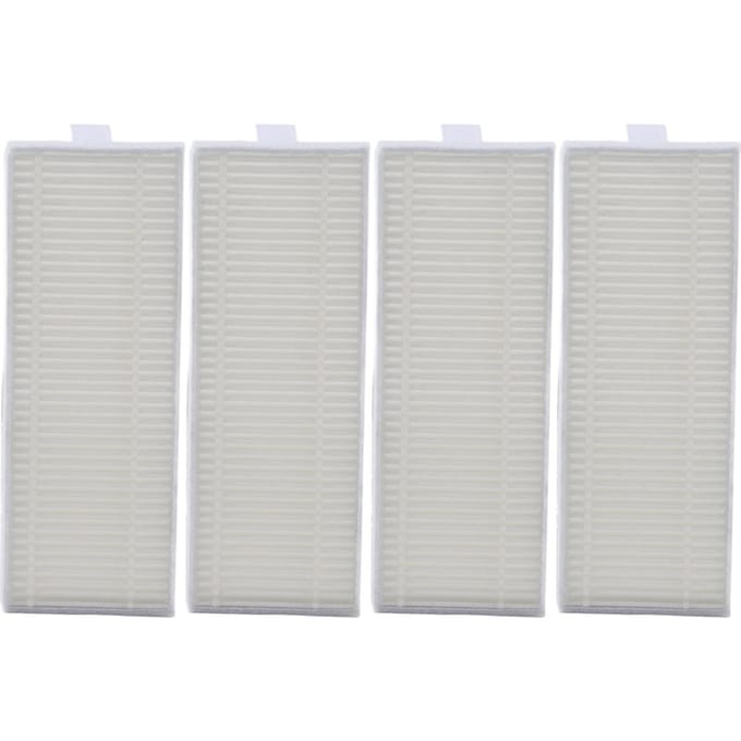 4 STKS Filterkern Vervanging Geschikt voor Lefant M210 M210S M210B M213 Robtic Stofzuiger white