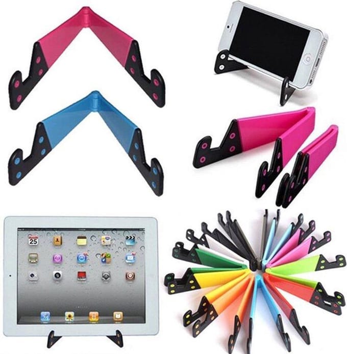 LOUZIR Tablet Standaard - Inklapbaar - Universeel - Telefoonstand - Tablet houder