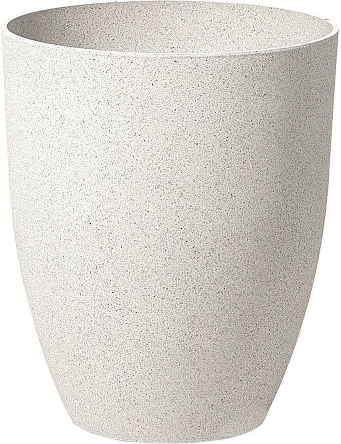 CROTON - Plantenbak - Gebroken wit - 35 cm - Stenenmix