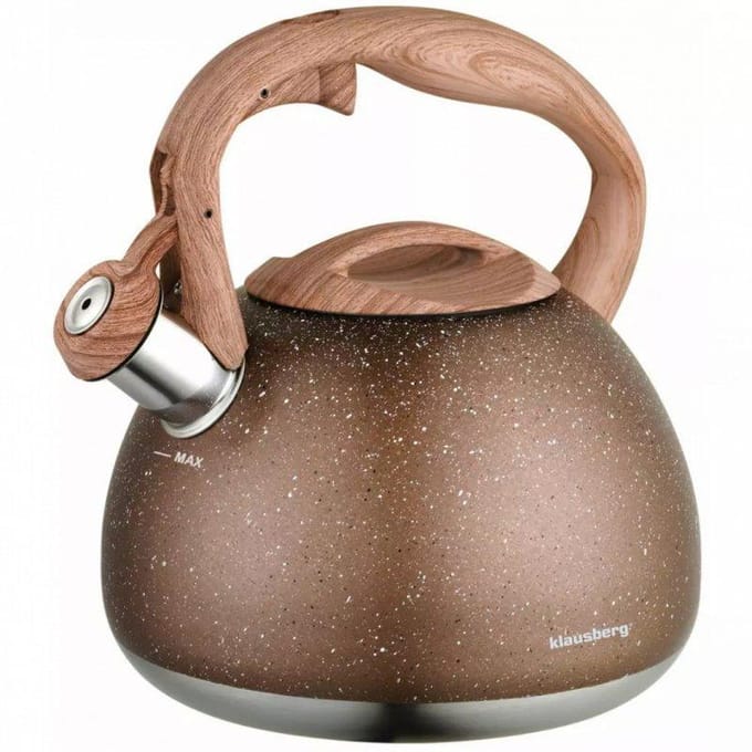 Klausberg 7510 - Traditionele fluitketel - Brons - 2.8 liter