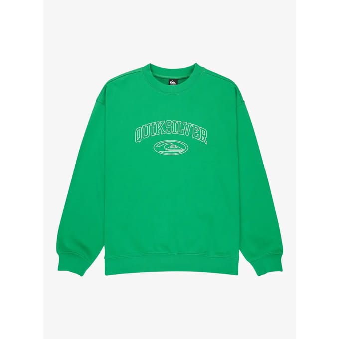 Quiksilver New Iconic Sweatshirt Groen S Man
