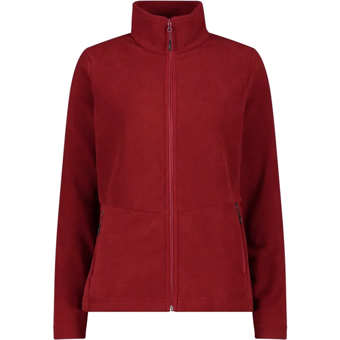 Cmp 33h1826 Fleece Met Volledige Rits Rood S Vrouw