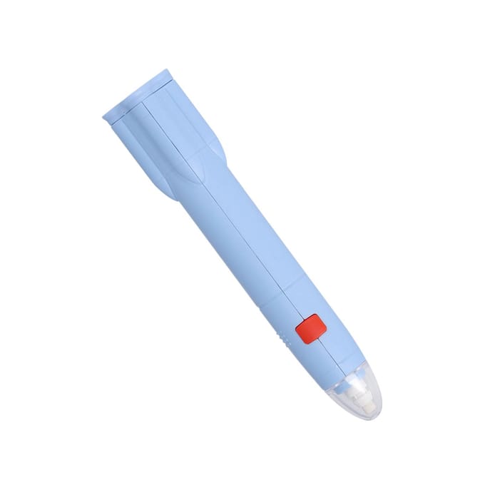 Elektrische Gum Laag Geluid Oplaadbaar 2 Vervangbare Vullingen 2,7x16cm ABS TPR Elektrische Potlood blauw