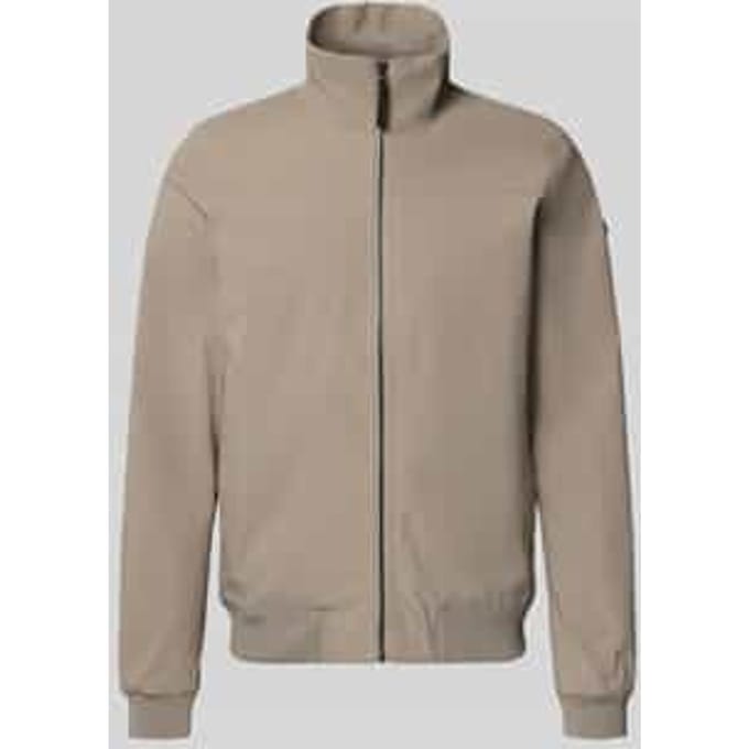 Regular fit jack met opstaande kraag model 'Alvin'