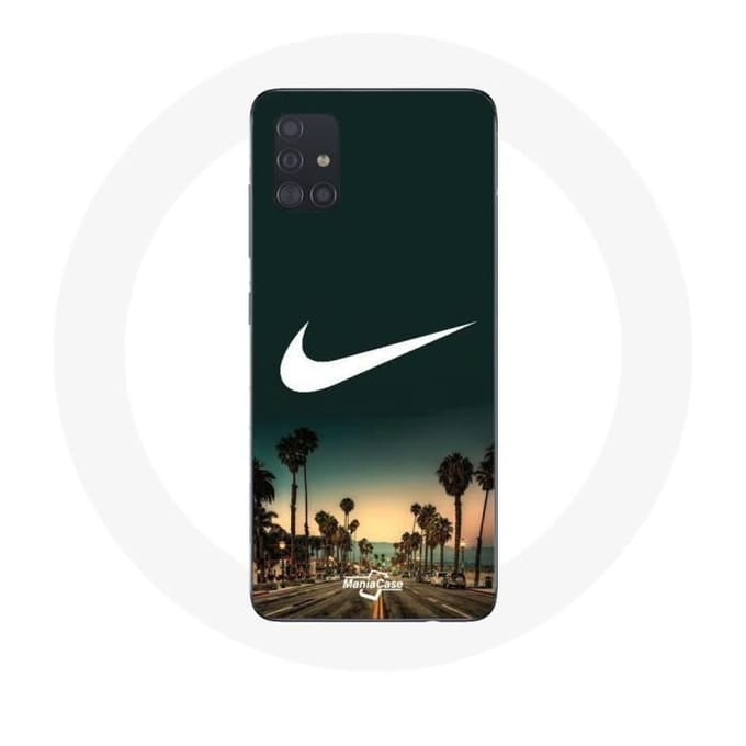 Coque Samsung Galaxy A51 Nike palmier miami