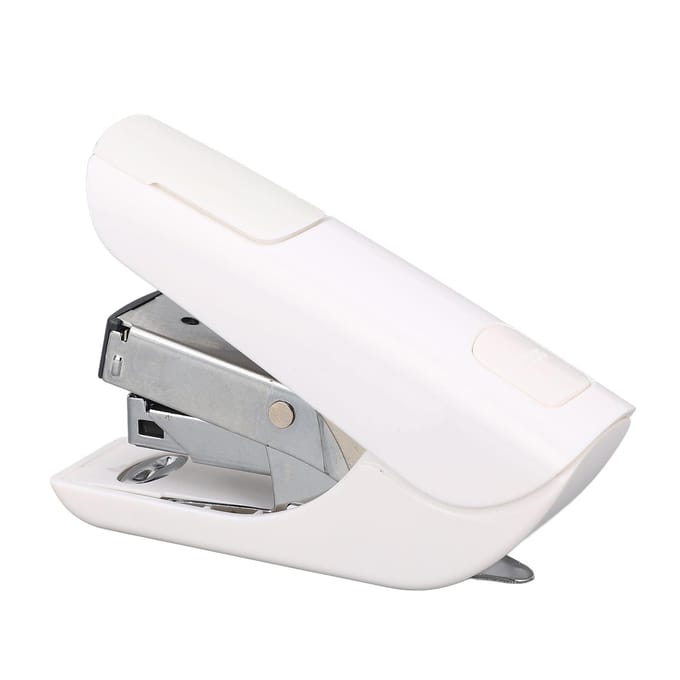 Moeiteloze Desktop Nietmachine Maximale Capaciteit 40 Vel Enkelhandig Arbeidsbesparend Heavy Duty met white