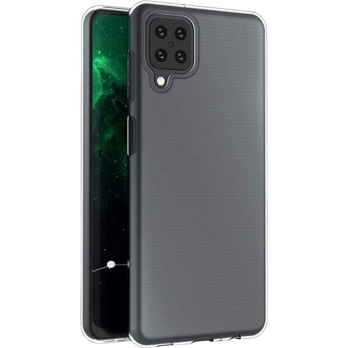 Mocaa Samsung Galaxy A12 Slank Telefoonhoesje  Transparant