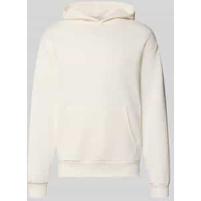 regular fit hoodie met kangoeroezak