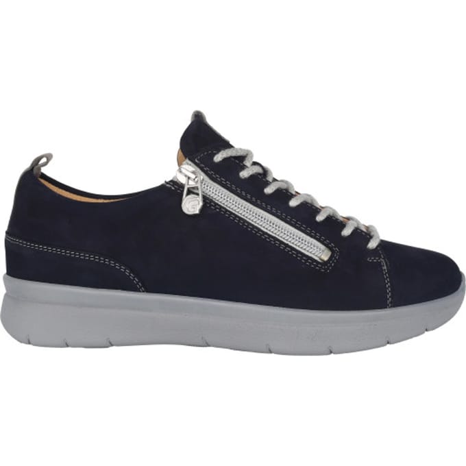 Ganter Kira - dames sneaker - Blauw - maat 38.5 (EU) 5.5 (UK)